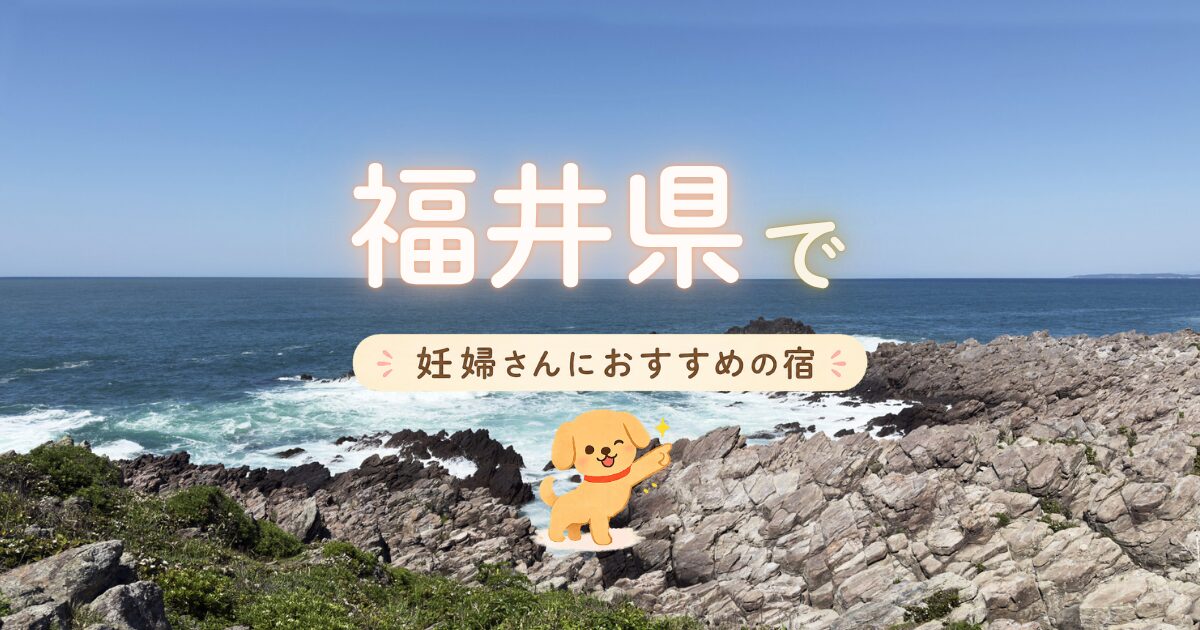 福井県で妊婦さんにおすすめの宿