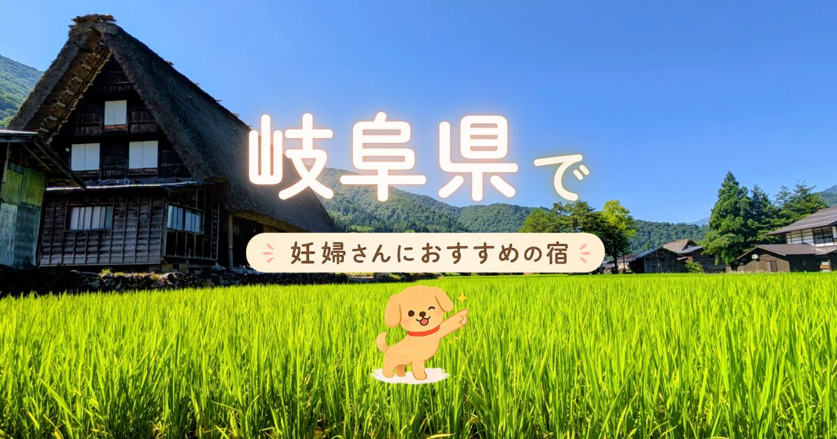 岐阜県で妊婦さんににおすすめの宿