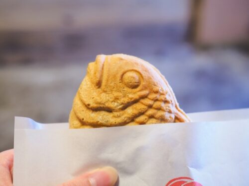 高徳院・鎌倉大仏の近くのたい焼き