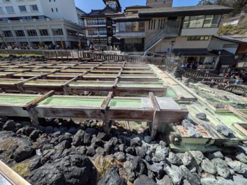 草津温泉の観光地