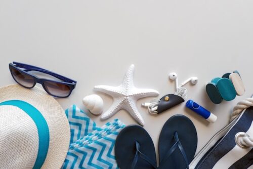 海に行くときの持ち物