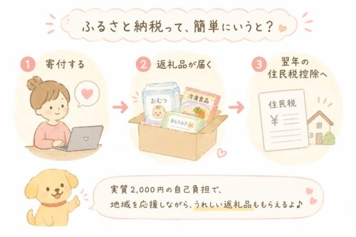 ふるさと納税って簡単にいうと？