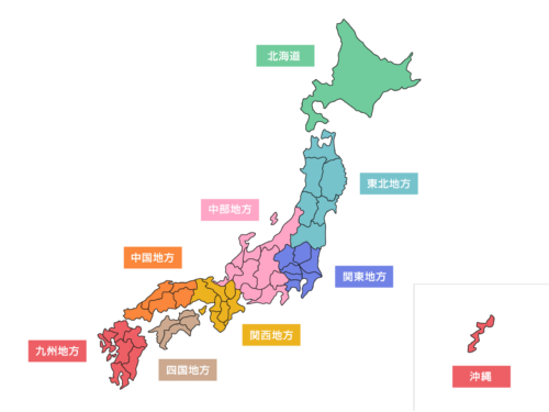 日本全国の安産祈願神社