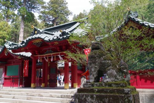 箱根神社での安産祈願