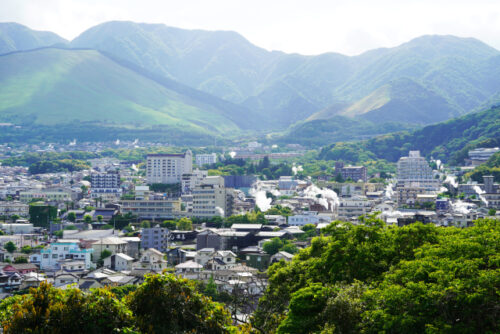 湯けむり展望台
