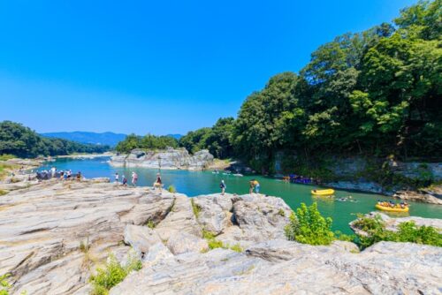 長瀞の岩畳