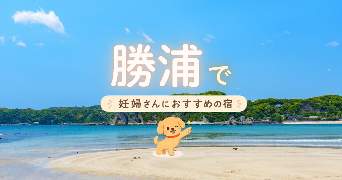 勝浦・鴨川で妊婦さんにおすすめの宿